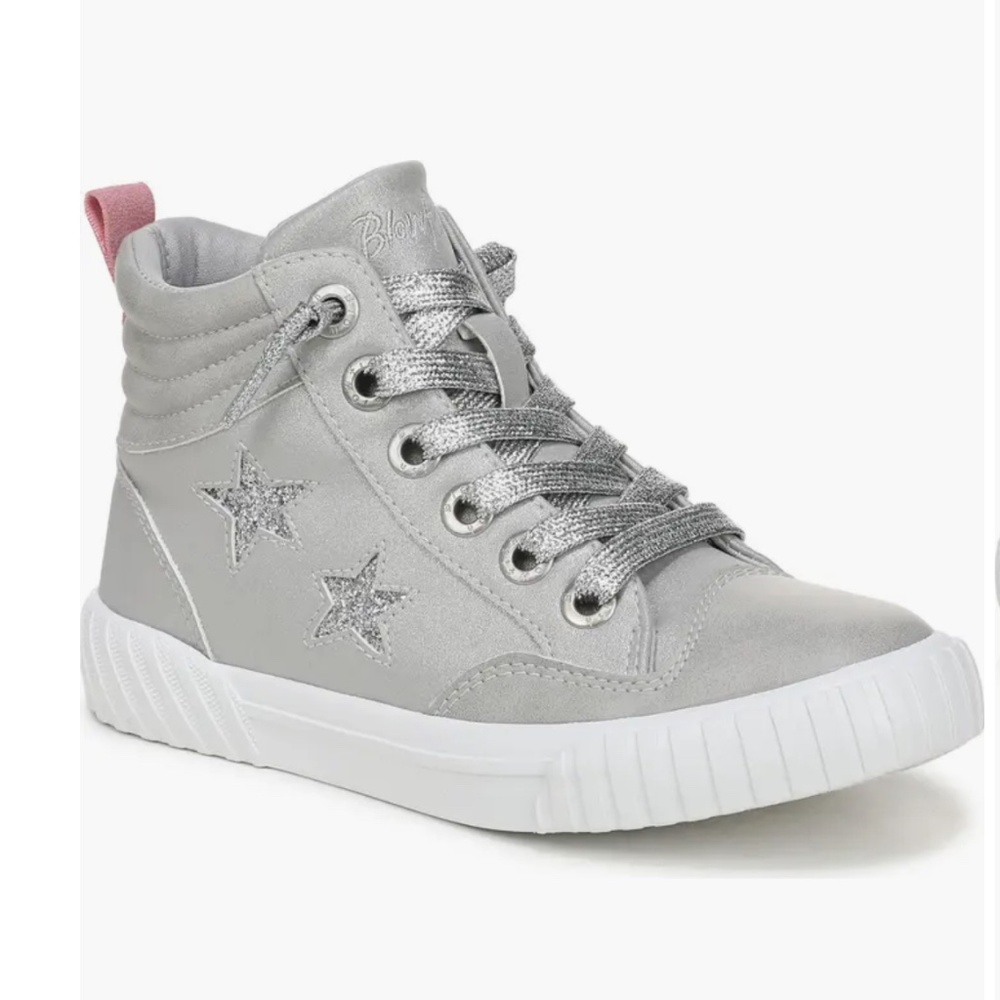 Brand New Blowfish High Top Silver Sneakers – Size 4
